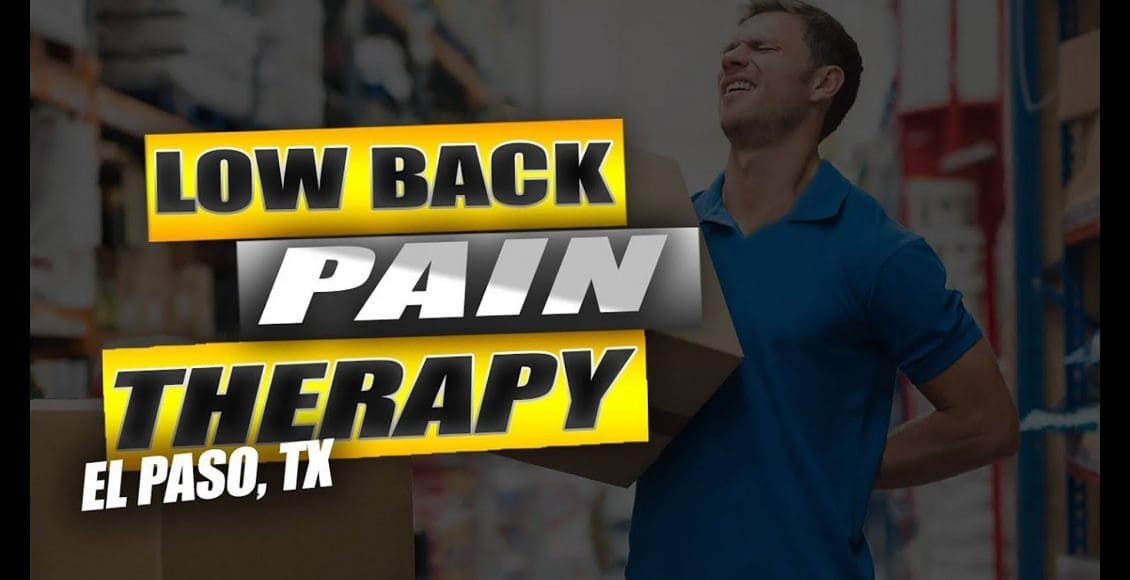 low back pain therapy el paso tx.